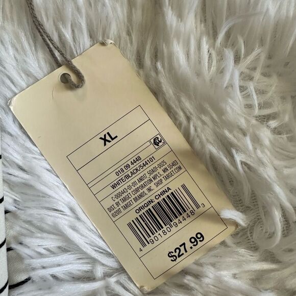 A new day Button Front Tank Dress Striped Belted New Womens Size XL - Picture 8 of 10